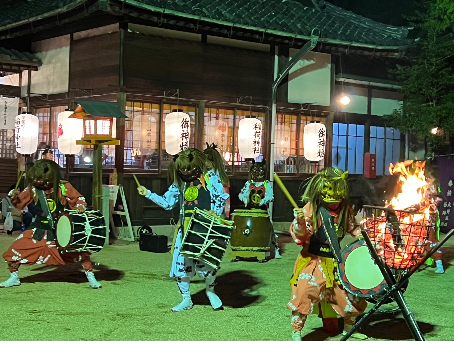 鬼太鼓奉納